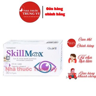 Viên uống Omega 3 Nhuyễn Thể Skillmax hỗ trợ tăng cường thị lực(Hộp 30 viên)