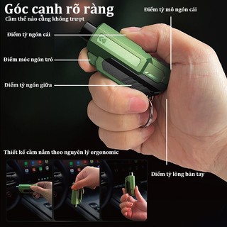 Búa Phá Kính Thoát Hiểm Ô Tô,dễ dàng mang theo,phá kính nhanh chóng, Búa An Toàn Ô Tô