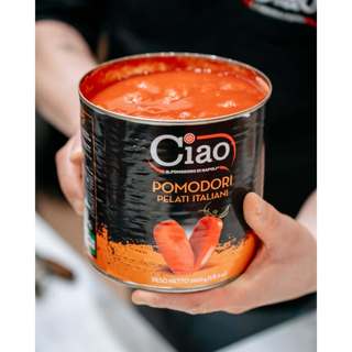 Cà chua Ý bóc vỏ đóng hộp, CIAO, 2500g