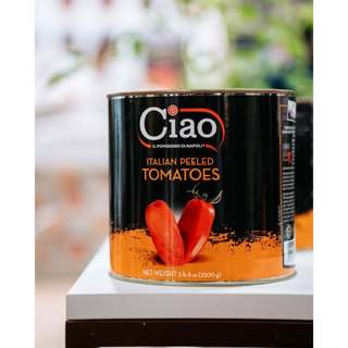 Cà chua Ý bóc vỏ đóng hộp, CIAO, 2500g