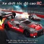 Xe điều khiển từ xa drift tốc độ cao tỉ lệ 1:24-GTR +30km/H,2 cầu,pin sạc