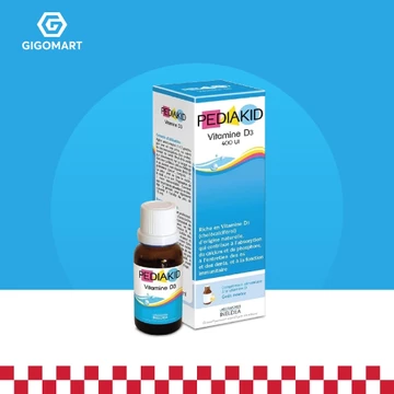 PEDIAKID Vitamin D3 bổ sung vitamin D3 cho trẻ hỗ trợ tăng hấp thu canxi(20ml)