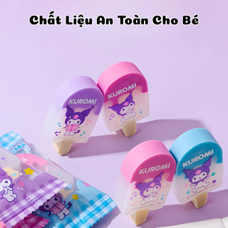 Gôm Tẩy Bút Chì Sanrio Pony, Kuromi Hình Cây Kem Mới Lạ Cho Học Sinh, Sinh Viên, Đồ Dùng Học Tập, Văn Phòng Phẩm
