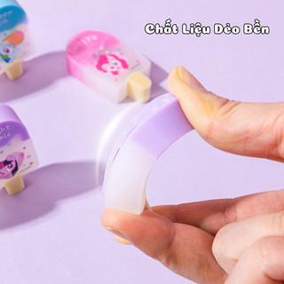 Gôm Tẩy Bút Chì Sanrio Pony, Kuromi Hình Cây Kem Mới Lạ Cho Học Sinh, Sinh Viên, Đồ Dùng Học Tập, Văn Phòng Phẩm