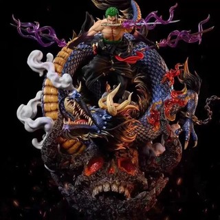 One Piece GK Dream Onigashima Gear 5 Luffy  Zoro Đen Vàng Tượng Trang Trí Bàn Hộp Đẹp Giao từ Hà Nội