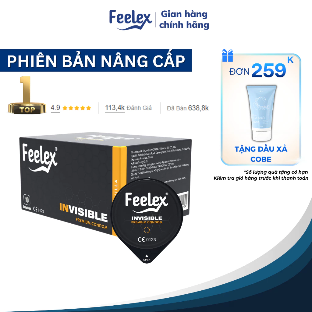 Bao Cao Su Feelex đa tính năng