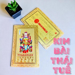 [GIÁ SỈ] [THẺ KIM LOẠI] Kim Bài Thái Tuế 2026 Giá Sỉ, Bằng Đồng Nguyên Chất, Chuẩn Năm