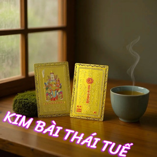 [GIÁ SỈ] [THẺ KIM LOẠI] Kim Bài Thái Tuế 2026 Giá Sỉ, Bằng Đồng Nguyên Chất, Chuẩn Năm