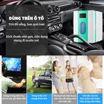 ( Giá tốt )Tủ lạnh mini 12L SAST( Đen Trắng ) làm lạnh nhanh với 2 chế độ Làm lạnh + Hâm nóng cho gia đình và trên ô tô, — ảnh 4