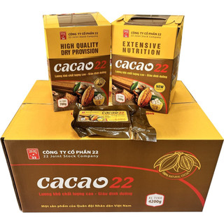 Combo 1 thùng lương khô cacao 4,2kg - Lương khô quân đội