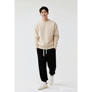 Quần Nỉ Tăm Jogger Nam Nữ Unisex – Quần Jogger Ống Rộng Baggy Basic Co Giãn Bo Gấu CAFS JOGGER