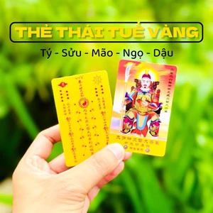 Sỉ 10 Cái KIM BÀI THÁI TUẾ 2026 CHO 5 TUỔI TÝ - SỬU - MÃO - NGỌ - DẬU , khai qua.ng rồi