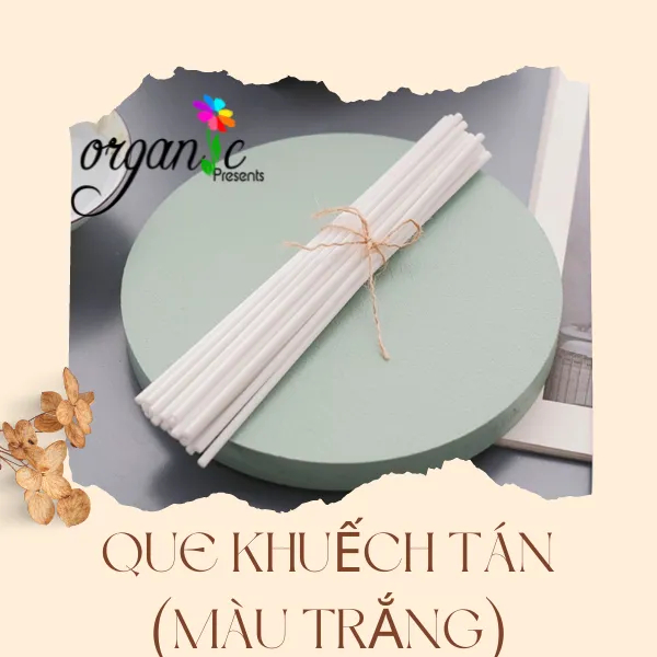 QUE KHUẾCH TÁN TINH DẦU - KHÔNG BAO GỒM CHAI LỌ, CHỈ CÓ QUE