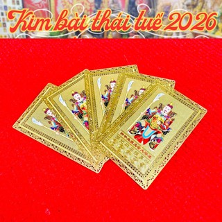 [GIÁ SỈ] [THẺ KIM LOẠI] Kim Bài Thái Tuế 2026 Giá Sỉ, Bằng Đồng Nguyên Chất, Chuẩn Năm