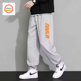 Quần Nỉ Tăm Jogger Nam Nữ Unisex – Quần Jogger Ống Rộng Baggy Basic Co Giãn Bo Gấu CAFS JOGGER 53