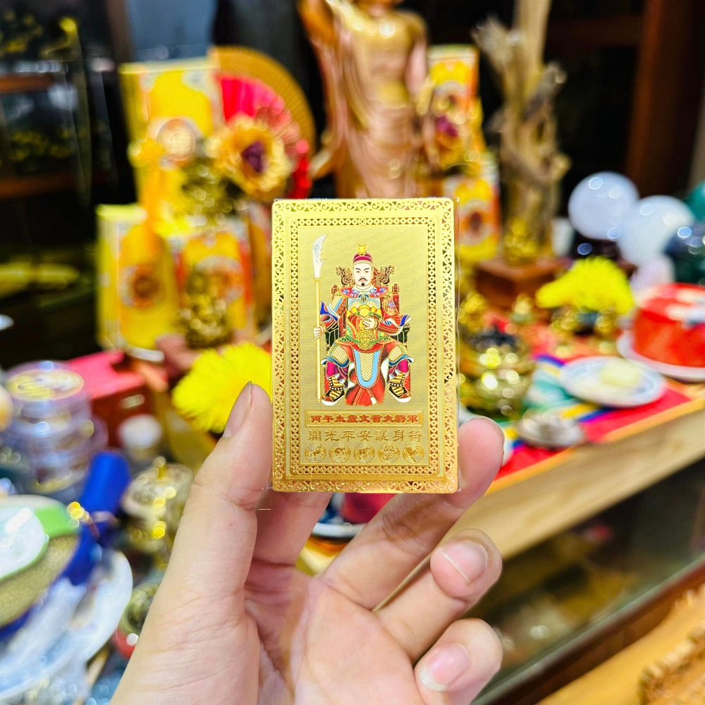 [THẺ KIM LOẠI] Kim Bài Thái Tuế 2026 Giá Sỉ, Bằng Đồng Nguyên Chất, Chuẩn Năm