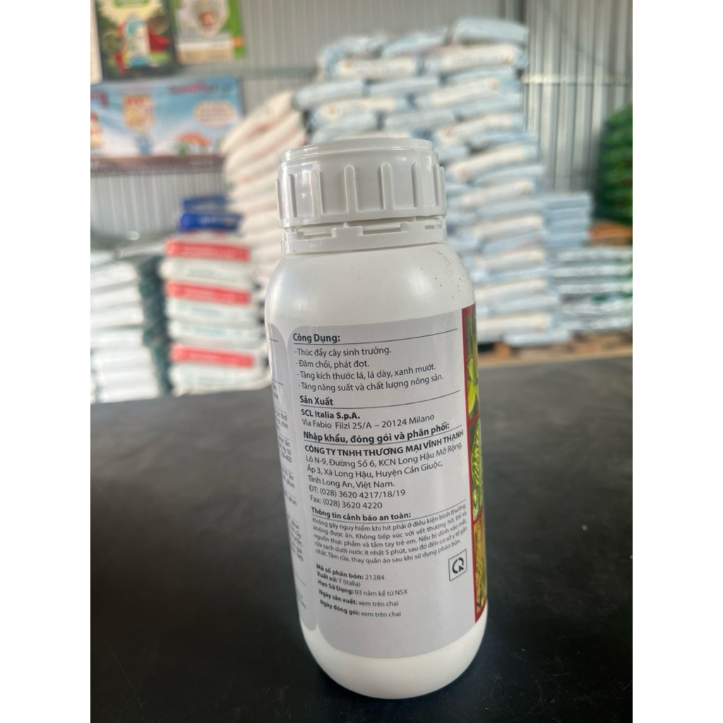 phân bón lá Kẽm Vĩnh thạnh ( Foliflo Zn)- Bỏ sung vi lượng kẽm cho cây trồng xanh mướt, đâm chồi, phát đọt