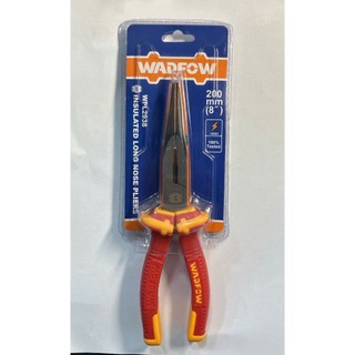 Kìm (kềm) mũi dài cách điện Wadfow 8" WPL2938