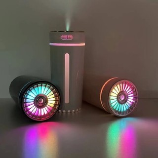 Máy Xông Tinh Dầu Ô Tô Mini – Có PIN 5 Giờ Đồng Hồ, Đèn LED 7 Màu
