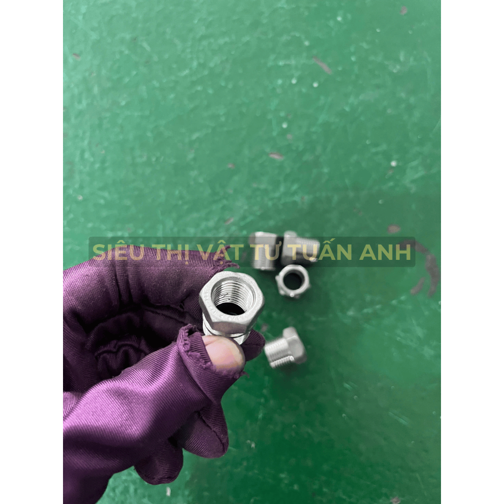 [PHỤ KIỆN CÀ RÁ INOX304 size nhỏ] CÀ RÁ REN NGOÀI REN TRONG INOX 17/21 ...