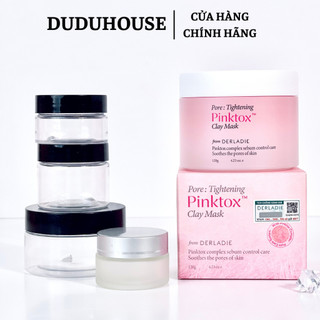 (Hàng Công TY) Mặt Nạ Đất Sét Derladie Pore Tightening Vegan Pink Tox Clay Mask Kiềm Dầu 120g