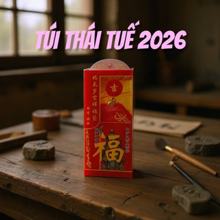🌸BÁN CHẠY🌸 Túi Giải Thái Tuế 2026 , Mang Lại Bình An May Mắn