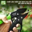 Kéo cắt tỉa cành cây Zentor lưỡi thép sắc bén siêu bền tay cầm trợ lực làm vườn cắt tỉa cây cảnh bonsai