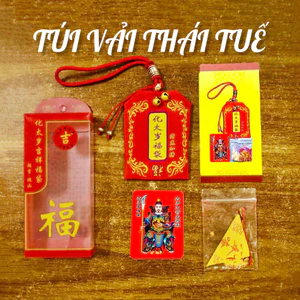 Túi Đỏ Giải Thái Tuế 2026 cho các tuổi TÝ - SỬU - MÃO - NGỌ - DẬU ( đã sên )
