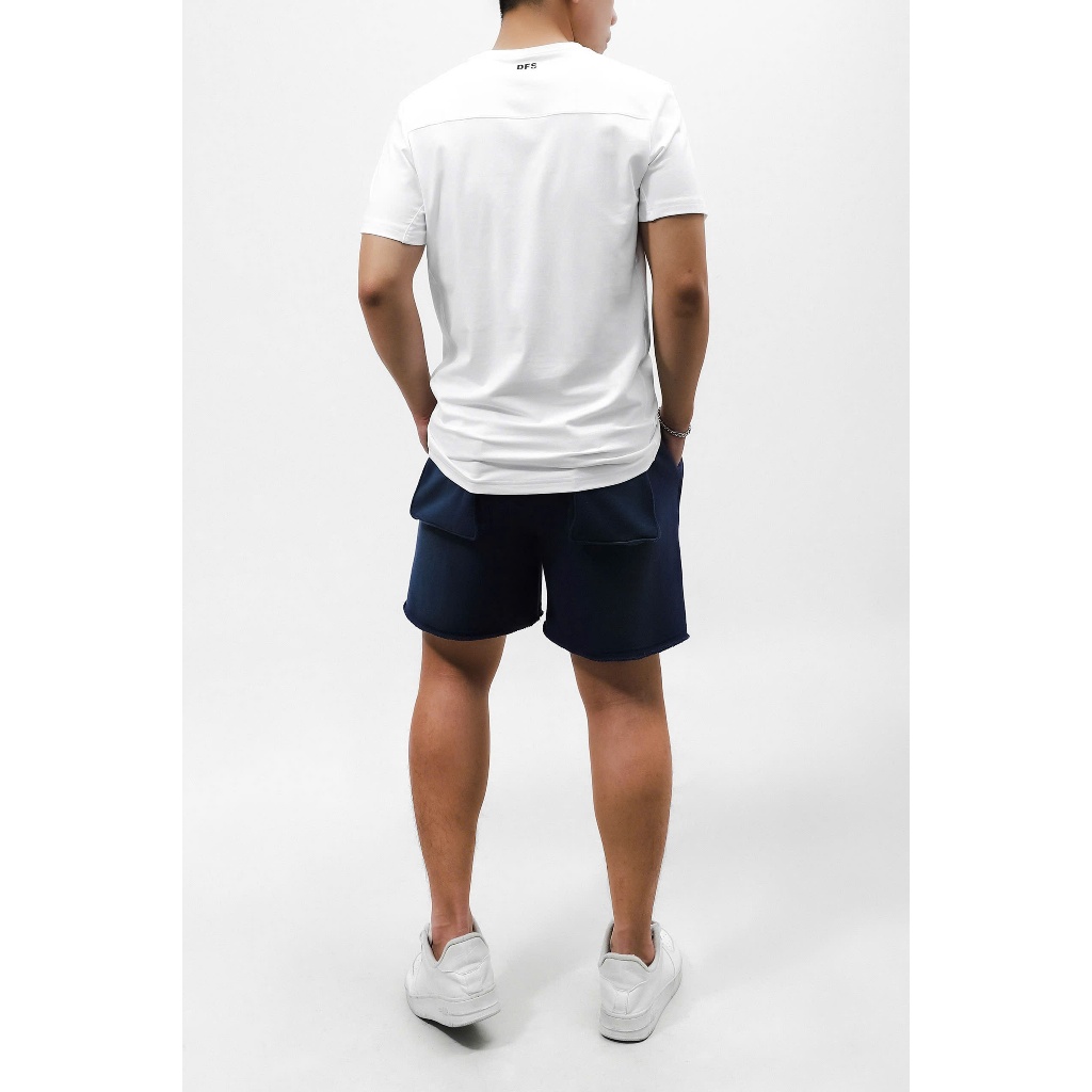 Áo thun nam DEFOXX SPORT cotton 4C nhãn dệt 4 màu 241123 241124 241125 241127 foxxmen
