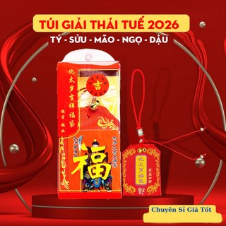 🌸BÁN CHẠY🌸 Túi thái tuế 2026 giải hạn cho các tuổi TÝ - SỬU - MÃO - NGỌ - DẬU
