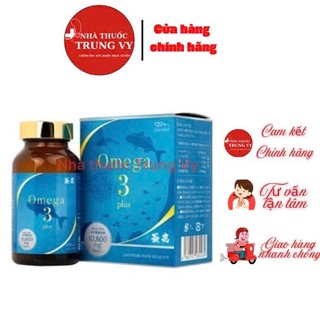 Thực phẩm bảo vệ sức khỏe OMEGA 3 PLUS Kenko hỗ trợ não bộ, thị lực và sức khoẻ tim mạch (120 viên)