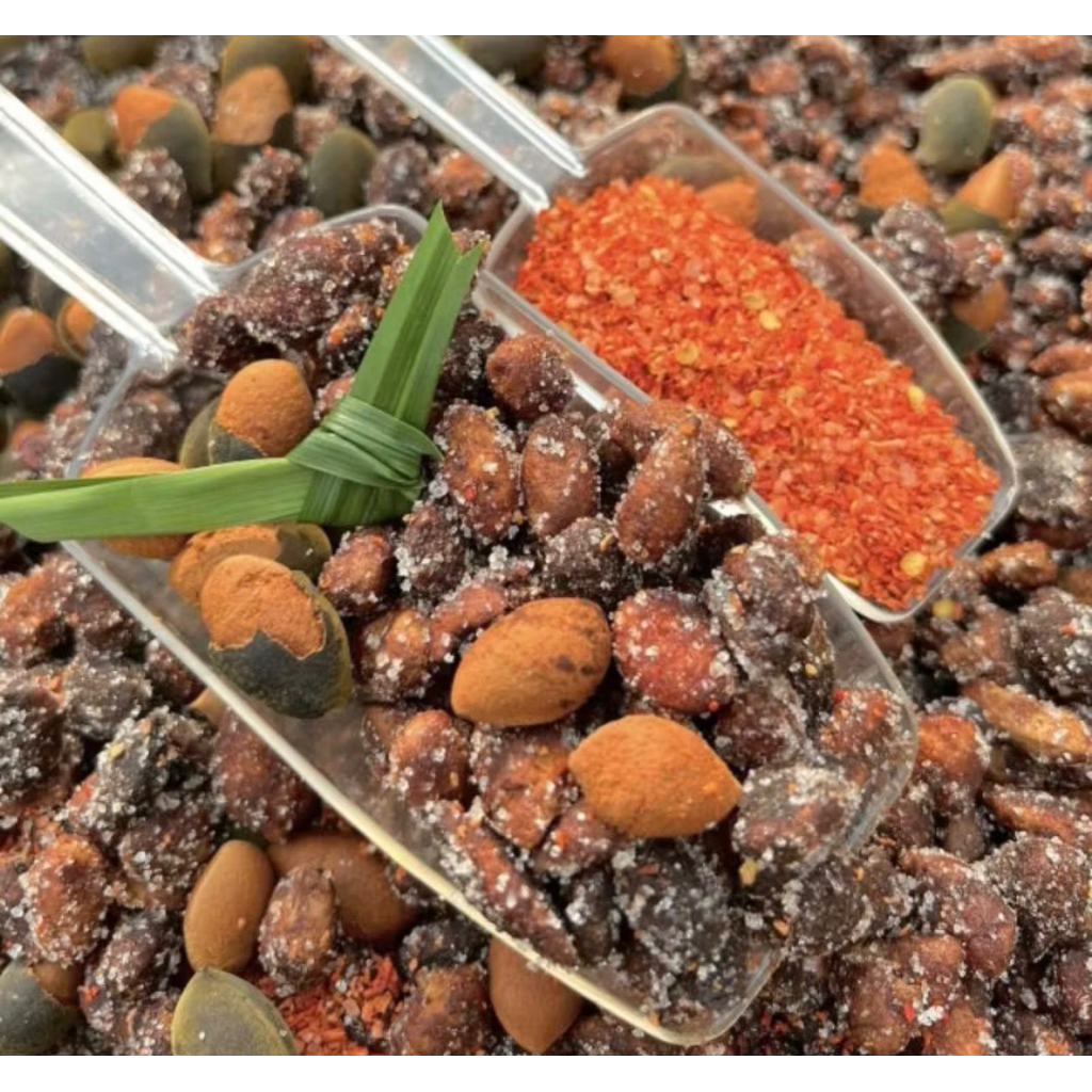 (Trái to ) Trái say Nhung lắc muối ớt , trái xay chua ngọt , xoay nhung