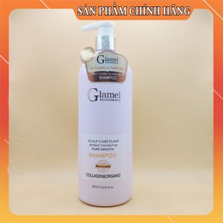(Chính Hãng) Cặp dầu gội xả GLAMEI 1000ml lưu hương siêu mượt phục hồi tóc hư tổn