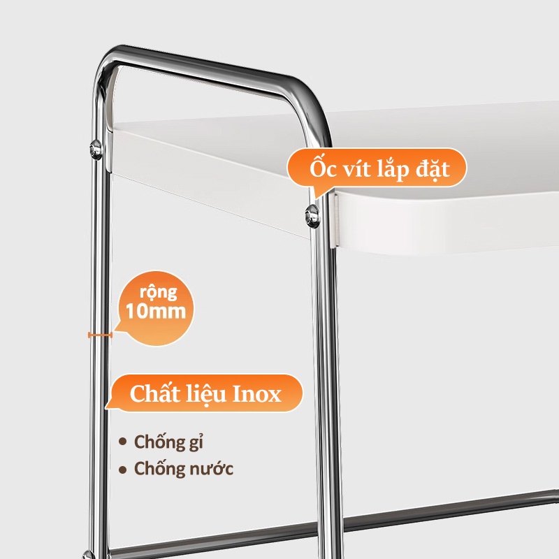 iSPECLE Kệ Để Lò Vi Sóng Kệ Bếp Đa Năng Để Gia Vị Tiết Kiệm Không Gian  Chống Rỉ Chắc Chắn