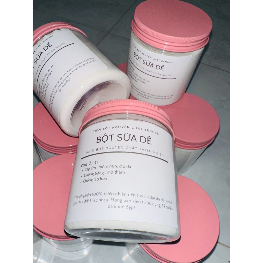 Bột Sữa Dê Nguyên Chất Benuss 300Gram