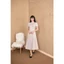 Đầm Midi Cổ Nơ Vắt Vai Chân Váy Xếp Ly 1F20.2509. ĐầmThanh Lịch Sang Trọng Đi Làm Công Sở Dự Tiệc Nữ Tính Thiết Kế JM