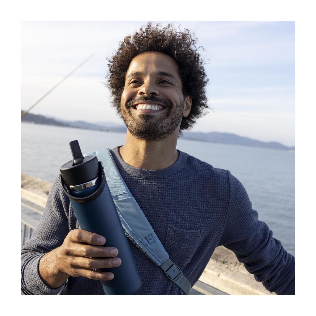 Bình giữ nhiệt Hydro Flask 710 ml Wide Flex Straw Cap 24 oz chính hãng, giữ nhiệt tốt, an toàn