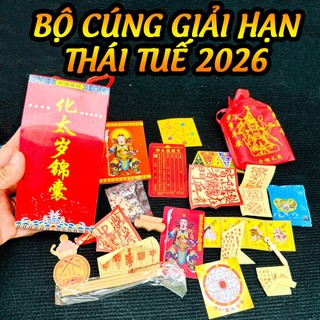 [ĐÃ KHAI QUANG] TRỌN BỘ CÚNG THÁI TUẾ 2026 dành cho các tuổi TÝ - SỬU - MÃO - NGỌ - DẬU - có kèm HƯỚNG DẪN