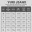 YURI JEANS - Quần Jeans Nữ Ống Suông Phối Kiểu Túi Vuông (Mã 11)