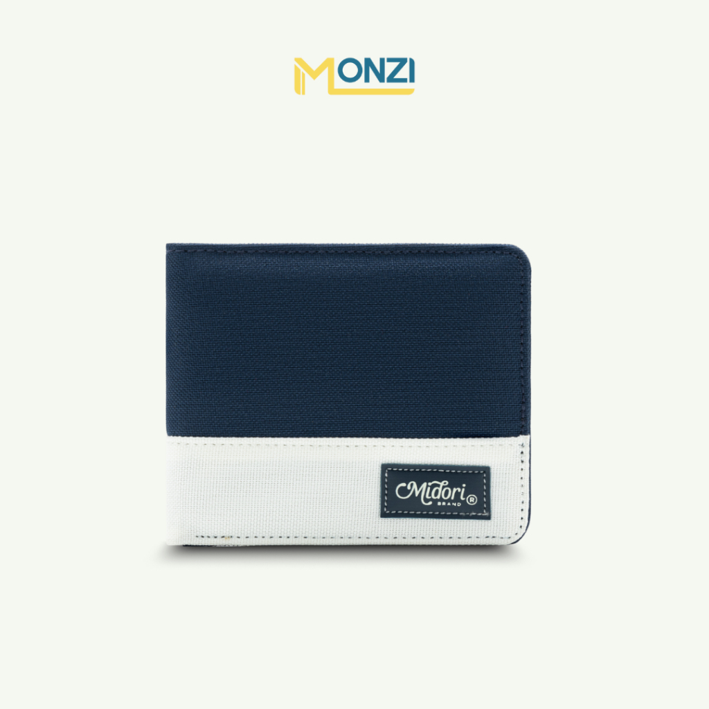 Ví Vải Ngang Nam Nữ RIO Bóp Đựng Tiền Thẻ Nhiều Ngăn Polyester Nhỏ Gọn | MONZI