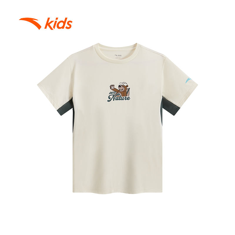 ANTA KIDS Áo Phông Ngắn Tay Thể Thao Bé Trai 3525C6106