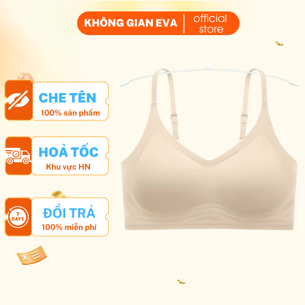 Áo lót su đúc không gọng mút đệm siêu dày 5cm nâng ngực tạo khe tặng kèm mút mỏng B27