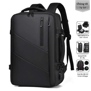 Balo laptop chống sốc 15.6 17 inch balo oxford chống nước đi học văn phòng nam nữ tiện lợi B39