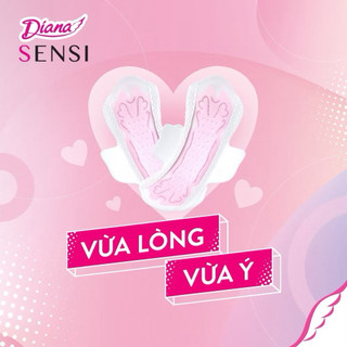 (COMBO 4 GÓI ) Băng vệ sinh Diana Sensi siêu mỏng cánh 20 miếng/gói