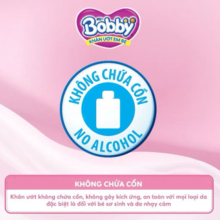 [COMBO 4 GÓI] Khăn ướt không mùi/ có mùi Bobby 100 miếng - LÊ MINH HƯƠNG SHOP