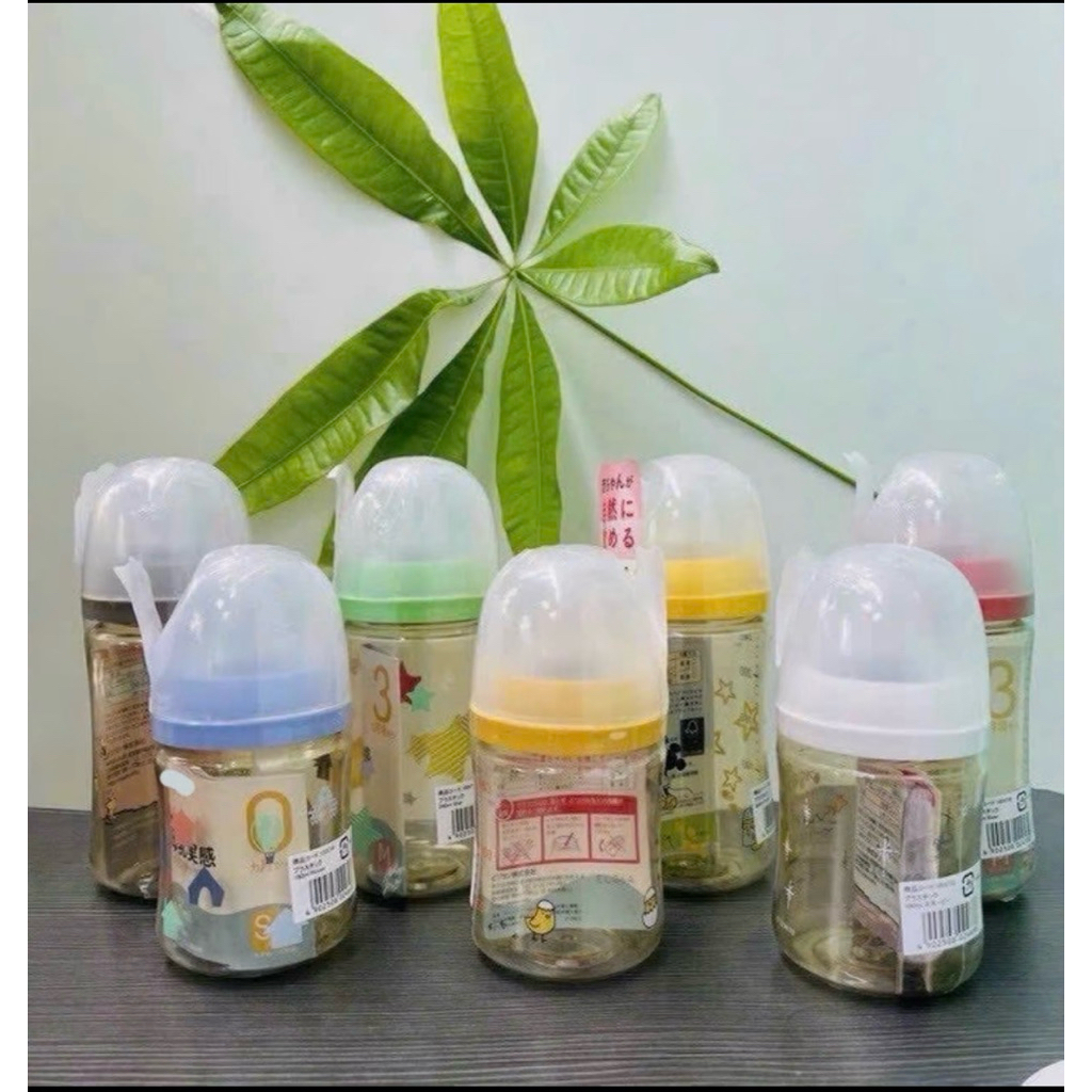 Bình sữa pigon thế hệ 3 núm ti siêu mềm (tặng thêm 1 núm )