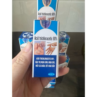 Chấm mụn cơm, mụn cóc, suimaoga Acid Trichlo racentic 80% Bệnh viện da liễu TpHCM