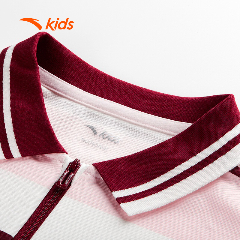 Áo Polo Thời Trang Thể Thao Bé gái ANTA KIDS Sleeve Polo Shirt 3625B8105