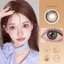 Kính áp tròng Magister Buff Brown lens 0-6 độ 14.2-14.5MM lens+1 nước ngâm 120ml+1 nhíp+1 khay