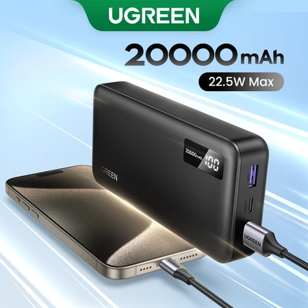 【Pin Sạc Dự Phòng Có Thể Đặt Hàng】Sạc dự phòng UGREEN 20000mAh/10000mAh PD20W Sạc nhanh cho điện thoại Android